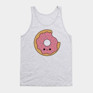 Cute Strawberry Donut - Kawaii Donut Tank Top